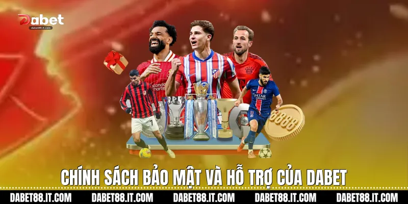 Chính sách bảo mật và hỗ trợ của Dabet